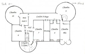 Plan 2e étage